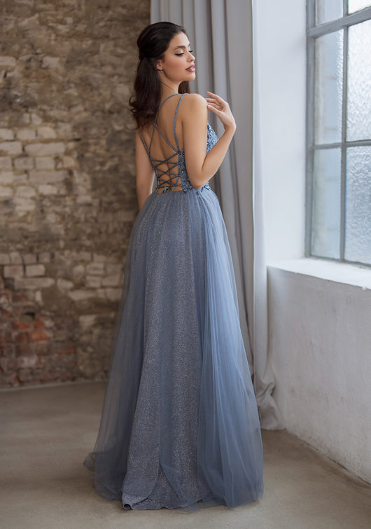 vintage glitter gown