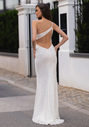 Vestido de noche brillante en Blancanieves