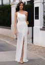 Robe de soirée scintillante Blanche Neige