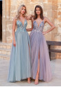 Glitzerndes Abendkleid in Orchid Lilac