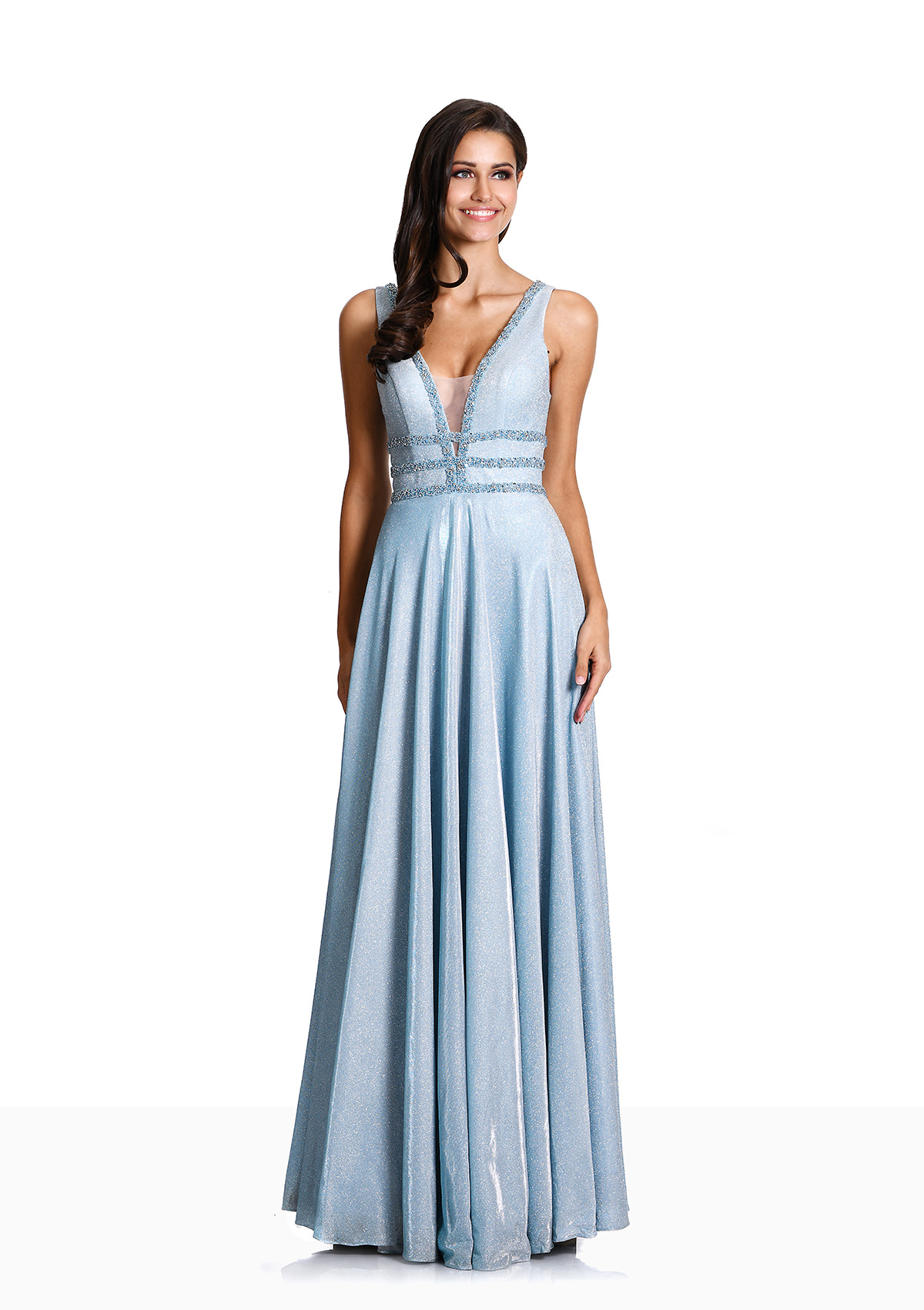 glitter cloth gown